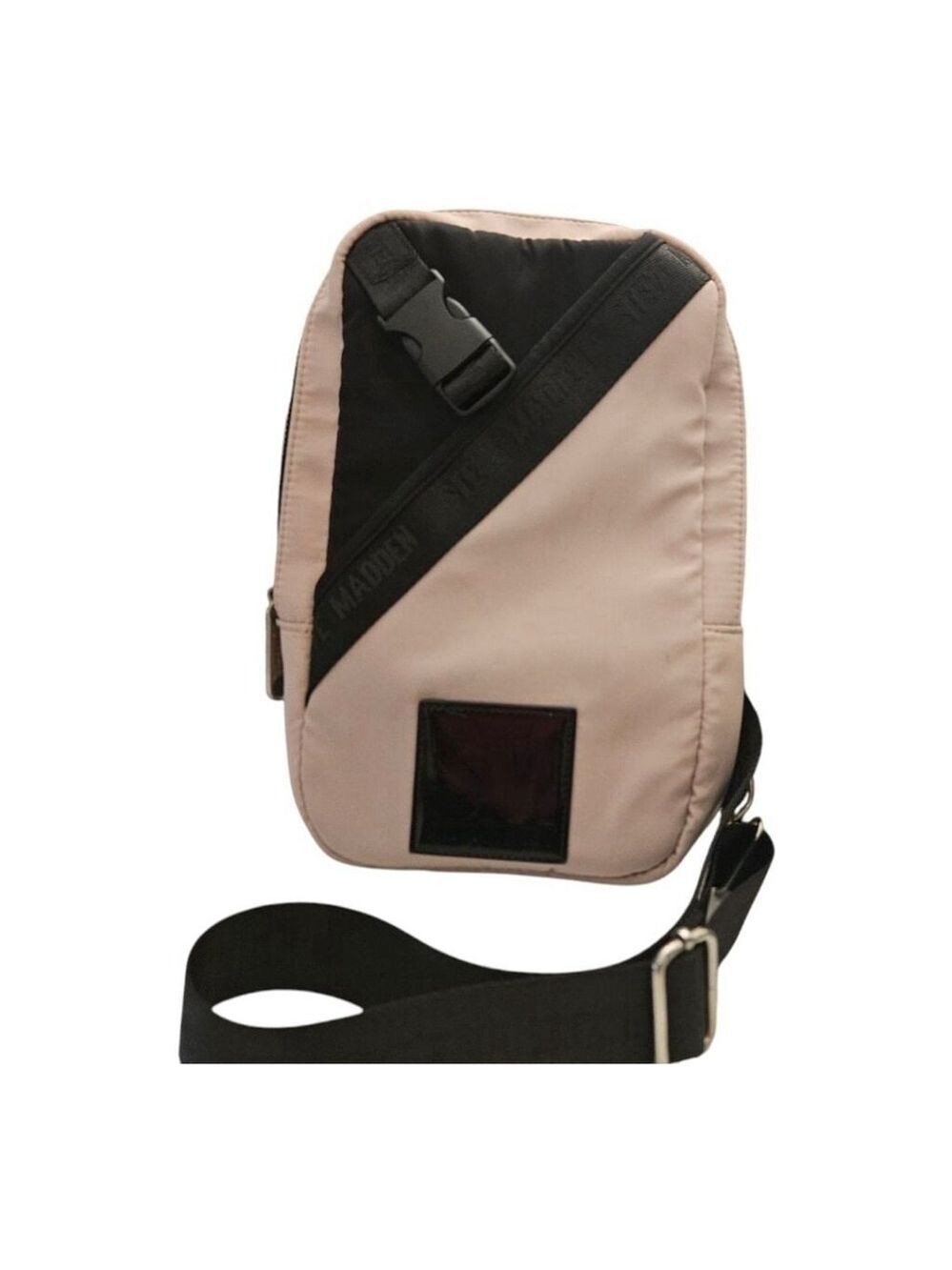 Steve Madden Sling Bag One Size Light Pink and Black - Picture 3 of 13